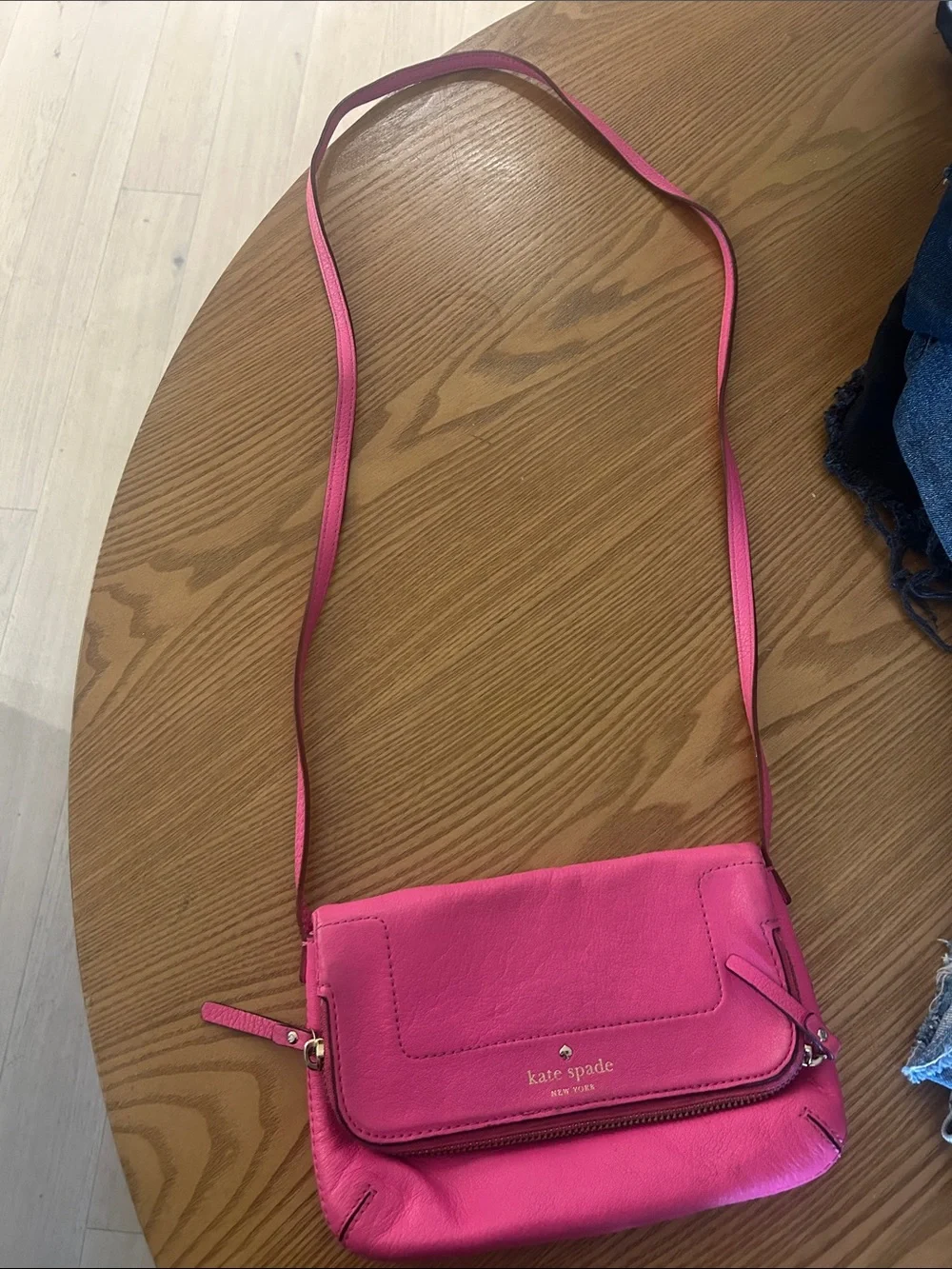 kate spade Pink Leather Crossbody Bag